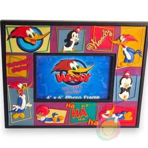 Universal Studios Woody Woodpecker & Chilly Willy 3D Photo Frame New